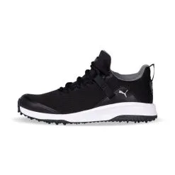 Puma Men's Fusion EVO Golf Shoes -Shoes Sales Store Black Quiet Shade 1 71023.1659103711