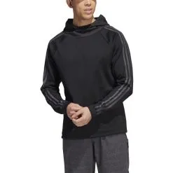 ADIDAS 3-Stripes COLD.RDY Hoodie -Shoes Sales Store adidas 3 stripes cold rdy hoodie black 01 53678.1677079378