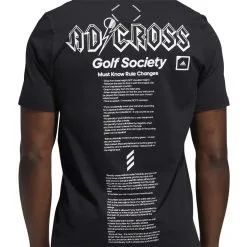 ADIDAS AdiCross Graphic Tee -Shoes Sales Store adidas adicross graphic tee black 04 96449.1632321210