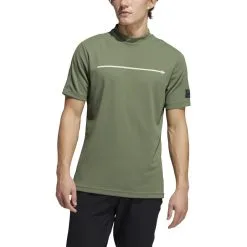 ADIDAS AdiCross Round Neck Polo -Shoes Sales Store adidas adicross round neck polo natural green 01 08087.1632320917