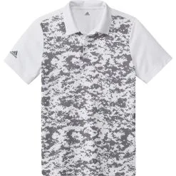 ADIDAS Junior Boys Digital Camo Print Polo