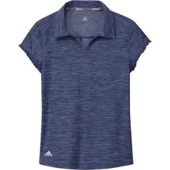 ADIDAS Junior Girls Spacedye Polo