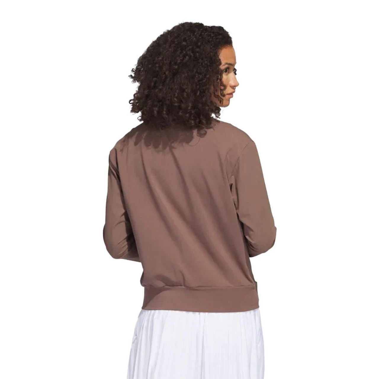 ADIDAS Women's 1/4 Zip Jacket 2 ADIDAS Women's 1/4 Zip Jacket - Image 2