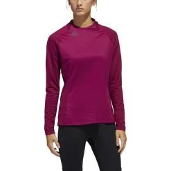 ADIDAS Women's COLD.RDY Long Sleeve Crew Neck -Shoes Sales Store adidas womens cold rdy long sleeve crew neck power berry 01 91459.1633379773