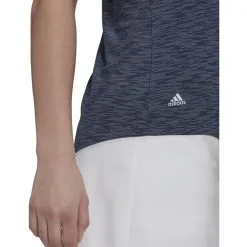 ADIDAS Women's Spacedye Sleeveless Polo -Shoes Sales Store adidas womens spacedye sleeveless polo crew navy white 04 27308.1631905890