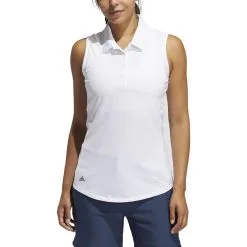ADIDAS Women's Ultimate 365 Solid Sleeveless Polo -Shoes Sales Store adidas womens ultimate 365 solid sleeveless polo white 01 85492.1662670227