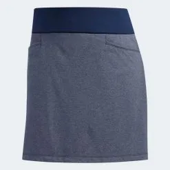ADIDAS Women's Ultimate Knit Heathered Skort -Shoes Sales Store adidas womens ultimate knit heathered skort night indigo heather 01 86644.1633373113