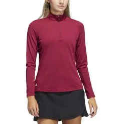 ADIDAS Women's Ultimate365 Sun Protection Shirt -Shoes Sales Store adidas womens ultimate365 sun protection shirt legacy burgundy 01 10915.1676580898