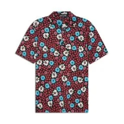 Bad Birdie Austin Flowers Polo