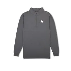 Bad Birdie Charcoal Quarterzip