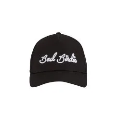 Bad Birdie Script Hat -Shoes Sales Store bad birdie script hat black 01 98392.1647440698