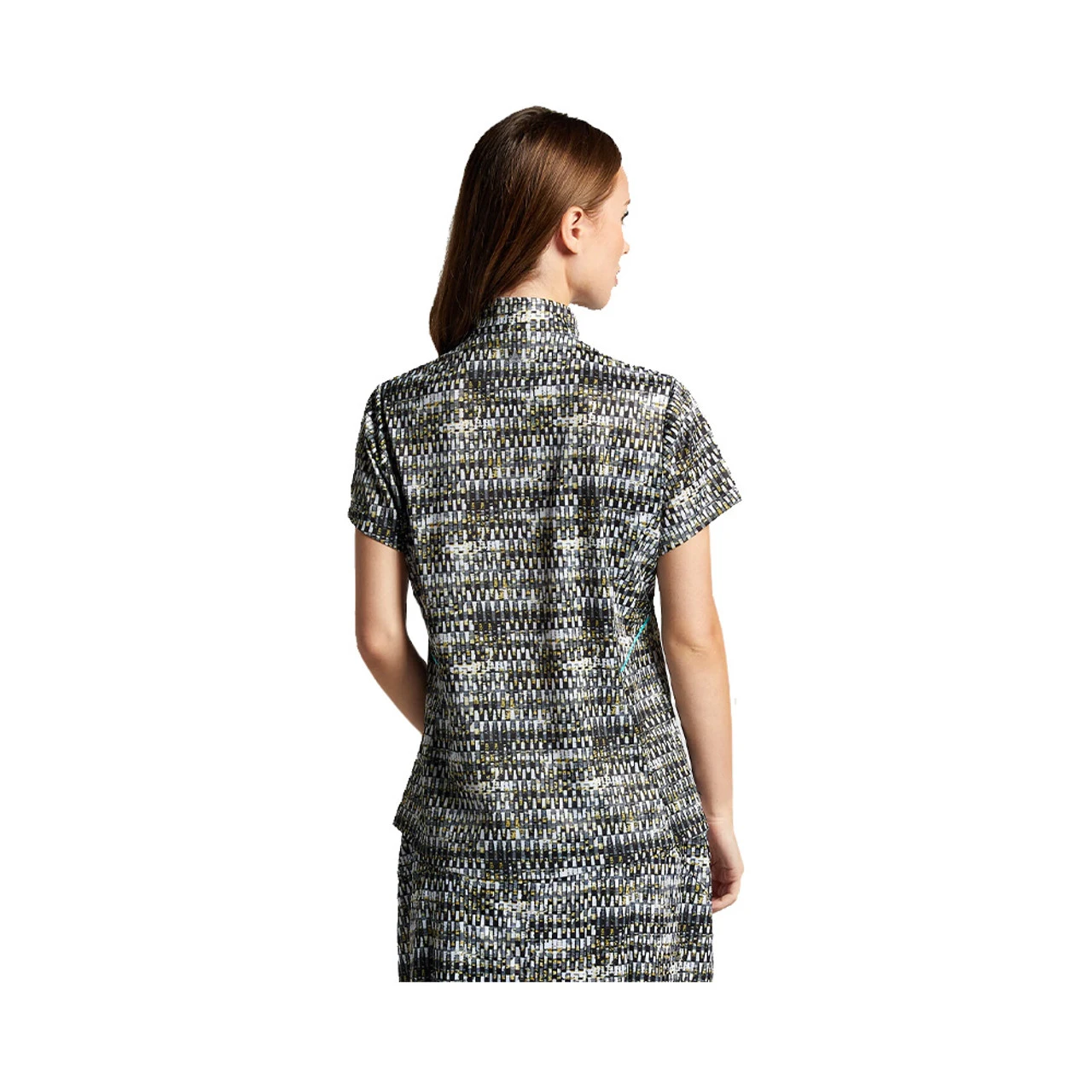 Bermuda Sands Women's Leighton Sublimated Block Polo 2 Bermuda Sands Women's Leighton Sublimated Block Polo - Image 2