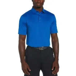 Callaway Cooling Micro Hex Polo -Shoes Sales Store callaway cooling micro hex polo magnetic blue 01 65396.1654718881