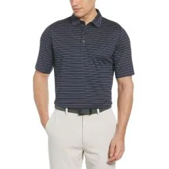 Callaway Fine Line Ventilated Stripe Polo -Shoes Sales Store callaway fine line ventilated stripe polo peacoat 01 38722.1679518314