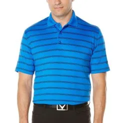 Callaway Ventilated Stripe Polo - Previous Season Style -Shoes Sales Store callaway ventilated stripe polo previous season style magnetic blue 01 63899.1632428493