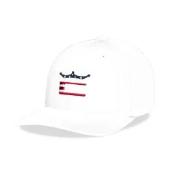 COBRA Stars And Stripes Crown C Snapback Hat -Shoes Sales Store cobra stars and stripes crown c snapback hat bright white 01 33983.1649869090
