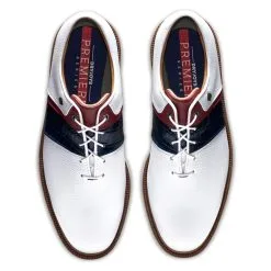 FootJoy Men's DryJoys Premiere Series Packard Golf Shoes 43 FootJoy Men's DryJoys Premiere Series Packard Golf Shoes -Shoes Sales Store footjoy dryjoys premiere series packard golf shoes white navy red 03 92281.1676576785