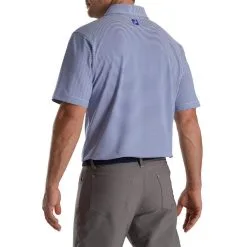 FootJoy Feeder Stripe Mix Stretch Pique Self Collar Polo -Shoes Sales Store footjoy feeder stripe mix stretch pique self collar polo ocean white 02 34316.1673899901
