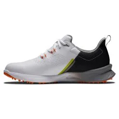 FootJoy Men's FJ Fuel Golf Shoes -Shoes Sales Store footjoy fj fuel golf shoes white black orange 02 75776.1664305172