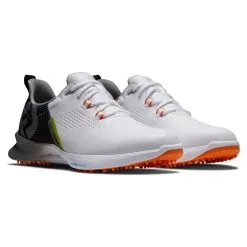 FootJoy Men's FJ Fuel Golf Shoes -Shoes Sales Store footjoy fj fuel golf shoes white black orange 05 42641.1664305173