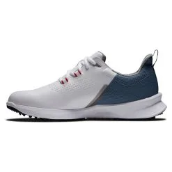 FootJoy Men's FJ Fuel Golf Shoes -Shoes Sales Store footjoy fj fuel golf shoes white blue fog red 02 45485.1664304221