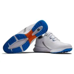 FootJoy Men's FJ Fuel Golf Shoes -Shoes Sales Store footjoy fj fuel golf shoes white orange 06 40875.1664305002