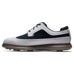 FootJoy Men's Limited Edition Harris Tweed Traditions Golf Shoes 57923 -Shoes Sales Store footjoy limited edition harris tweed traditions golf shoes 57923 white multi gray 03 85433.1669393072