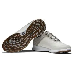 FootJoy Men's Stratos Golf Shoes -Shoes Sales Store footjoy stratos golf shoes beige khaki 06 57313.1671654241