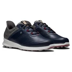FootJoy Men's Stratos Golf Shoes -Shoes Sales Store footjoy stratos golf shoes navy grey 05 44123.1671652847