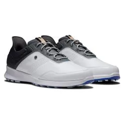 FootJoy Men's Stratos Golf Shoes -Shoes Sales Store footjoy stratos golf shoes white charcoal 05 99948.1671654411