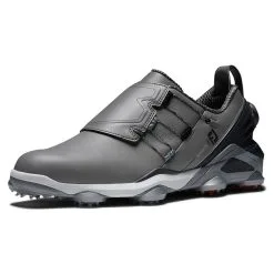 FootJoy Men's Tour Alpha BOA Golf Shoes -Shoes Sales Store footjoy tour alpha boa golf shoes gray charcoal orange 03 65060.1651760816