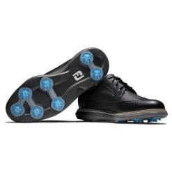 FootJoy Men's Traditions Golf Shoes -Shoes Sales Store footjoy traditions golf shoes black blue gray 06 29698.1668608803