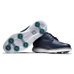 FootJoy Men's Traditions Golf Shoes -Shoes Sales Store footjoy traditions golf shoes navy green 06 49134.1636977356