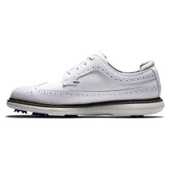 FootJoy Men's Traditions Golf Shoes -Shoes Sales Store footjoy traditions golf shoes white gray navy 02 51524.1668608792