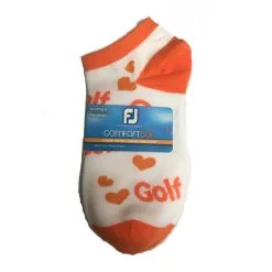 FootJoy Women's ComfortSof Low Cut Heart Print Fashion Sock 8 FootJoy Women's ComfortSof Low Cut Heart Print Fashion Sock -Shoes Sales Store footjoy womens comfortsof low cut heart print fashion sock white orange 01 50847.1671656278