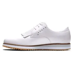 FootJoy Women's FJ Sport Retro Golf Shoes - Previous Season Style -Shoes Sales Store footjoy womens fj sport retro golf shoes white gray 02 85532.1657651448