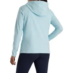 FootJoy Women's Full-Zip Hoodie -Shoes Sales Store footjoy womens full zip hoodie sky heather 03 32721.1676597454
