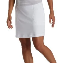 FootJoy Women's Knit Skort -Shoes Sales Store footjoy womens knit skort white 02 11411.1673904059