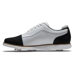 FootJoy Women's Traditions Golf Shoes -Shoes Sales Store footjoy womens traditions golf shoes white black 02 65071.1669393261