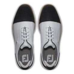 FootJoy Women's Traditions Golf Shoes -Shoes Sales Store footjoy womens traditions golf shoes white black 03 93443.1669393306