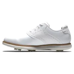 FootJoy Women's Traditions Golf Shoes -Shoes Sales Store footjoy womens traditions golf shoes white gray 02 66888.1669393026
