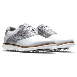 FootJoy Women's Traditions Golf Shoes -Shoes Sales Store footjoy womens traditions golf shoes white multi gray 05 63320.1669393205