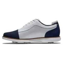FootJoy Women's Traditions Golf Shoes -Shoes Sales Store footjoy womens traditions golf shoes white navy 02 96338.1669393206