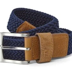 FootJoy Woven Belt -Shoes Sales Store footjoy woven belt navy 01 70172.1635363456