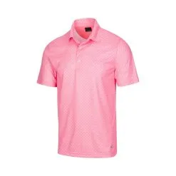Greg Norman ML75 Microlux Iron Print Polo -Shoes Sales Store greg norman ml75 microlux iron print polo cool coral 01 98000.1644349993