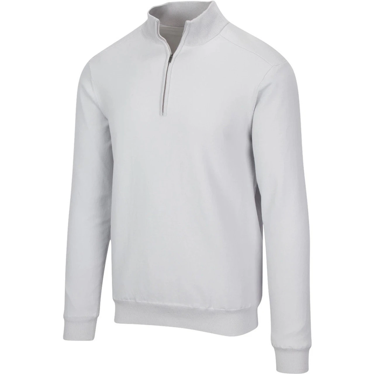 Greg Norman Performance Blend Lined 1/4 Zip Wind Sweater 2 Greg Norman Performance Blend Lined 1/4 Zip Wind Sweater - Image 2
