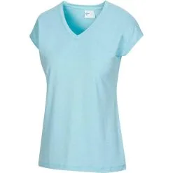 Greg Norman Women's Annie V-Neck -Shoes Sales Store greg norman womens annie v neck pure aqua heather 01 33615.1671482446