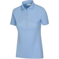 Greg Norman Women's Freedom Micro Pique Short Sleeve Polo -Shoes Sales Store greg norman womens freedom micro pique short sleeve polo coastal blue 01 15972.1659043413