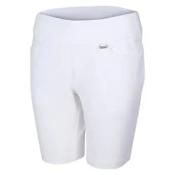 Greg Norman Women's Pull-On Stretch Shorts -Shoes Sales Store greg norman womens pull on stretch short white 01 11608.1633375074