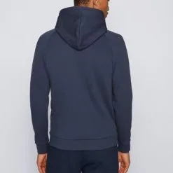 Hugo Boss Saggy X Performance Hoodie -Shoes Sales Store hugo boss saggy x performance hoodie navy 04 12397.1632775413